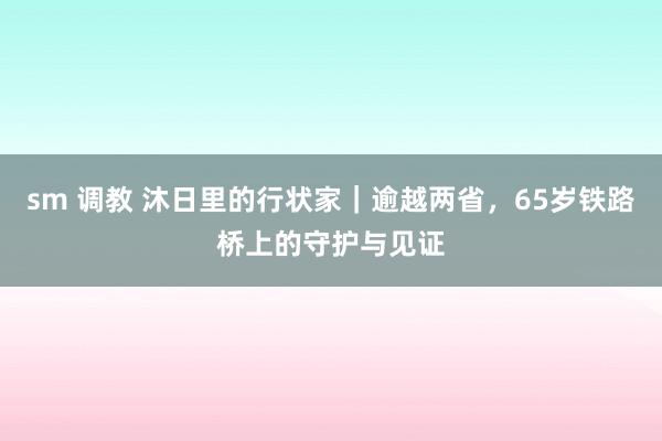 sm 调教 沐日里的行状家｜逾越两省，65岁铁路桥上的守护与见证