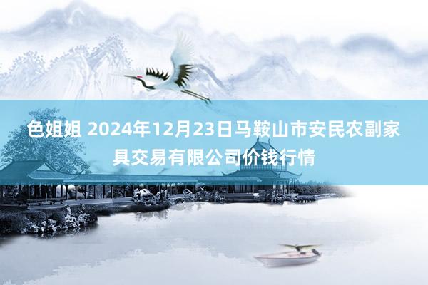 色姐姐 2024年12月23日马鞍山市安民农副家具交易有限公司价钱行情